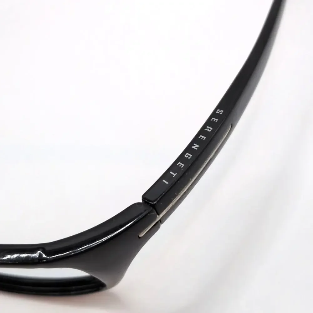 Serengeti Pisa Drivers Sunglasses Shiny Black - Frames Only - 6823